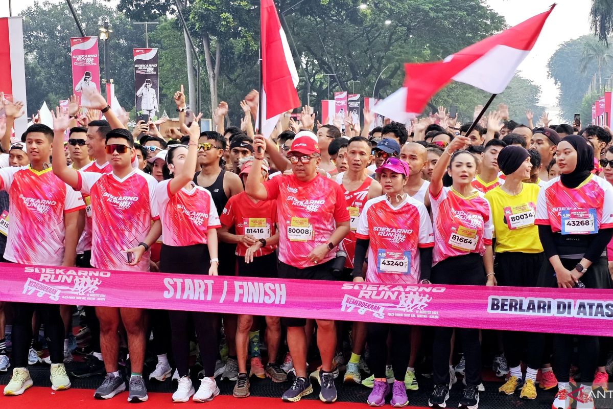 PDIP gelar Soekarno Run usung tema "Berlari di Atas Kaki Sendiri"