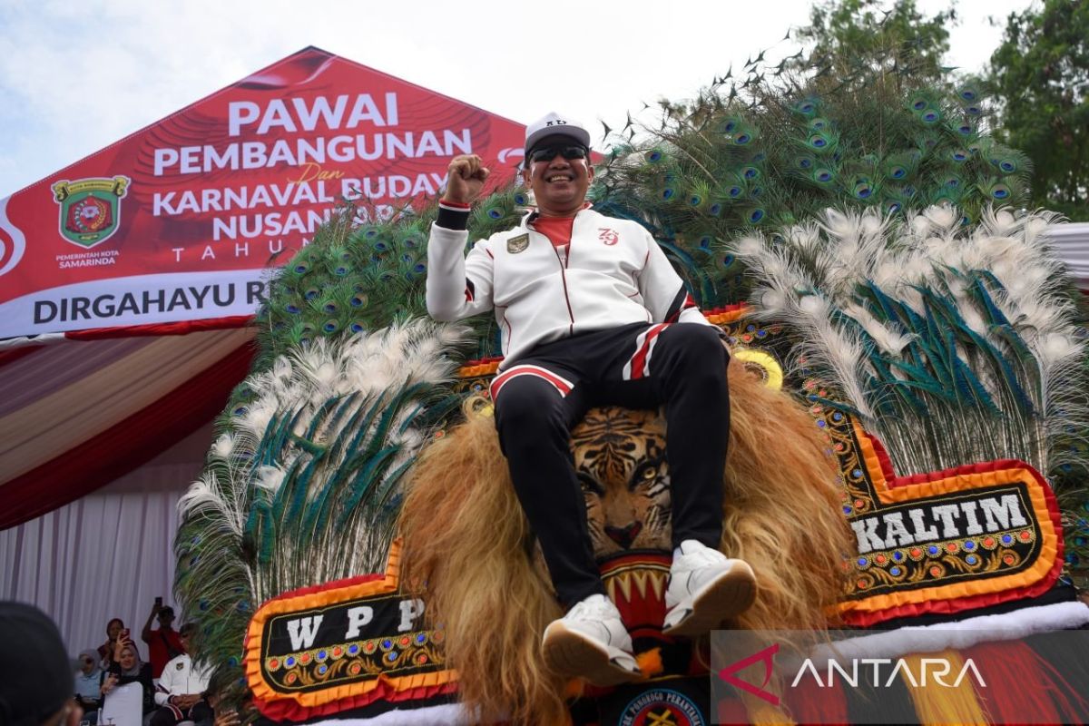 Wali Kota Samarinda: Karnaval pembangunan tampilkan semangat budaya pilar IKN