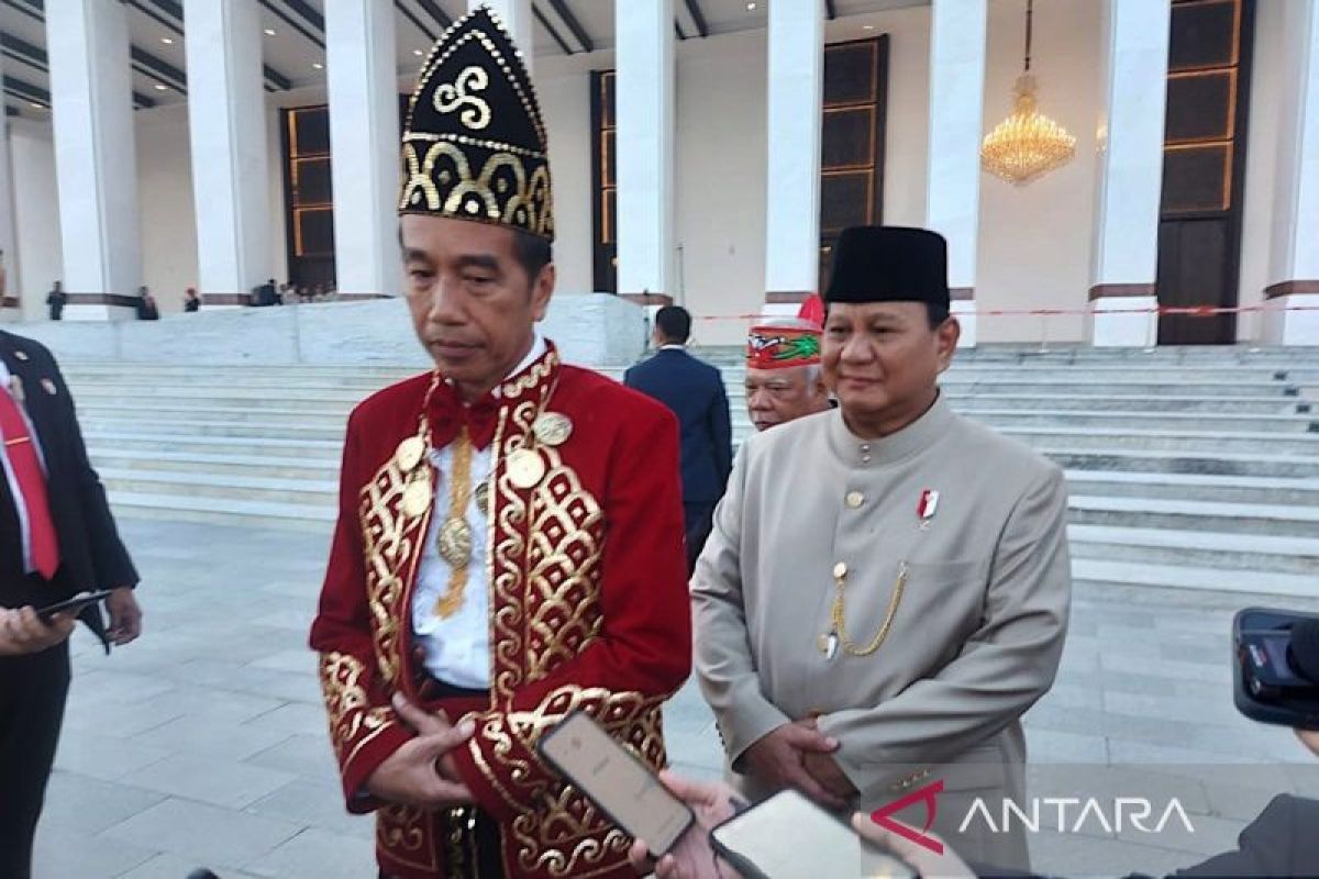 Jokowi maklumi ketidakhadiran Megawati dan SBY di IKN