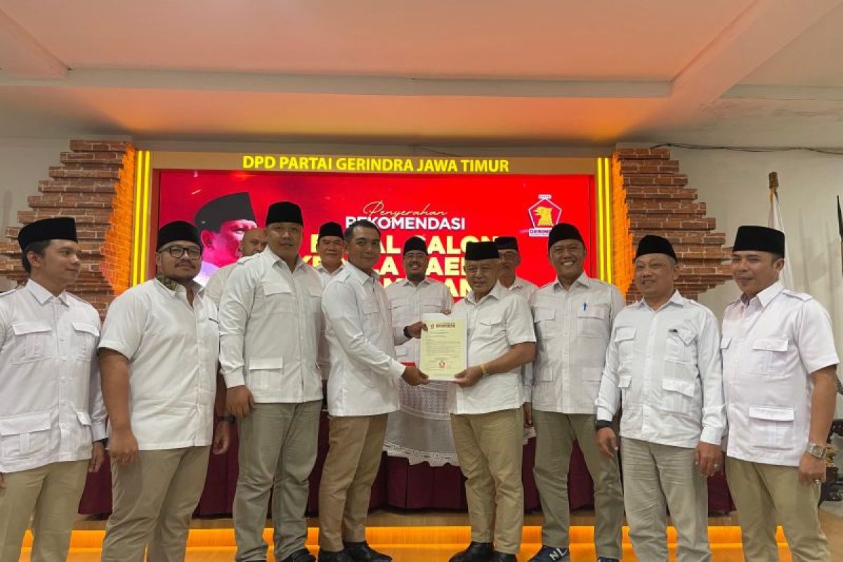 Gerindra resmi usung Sanusi-Lathifah di Pilkada Kabupaten Malang