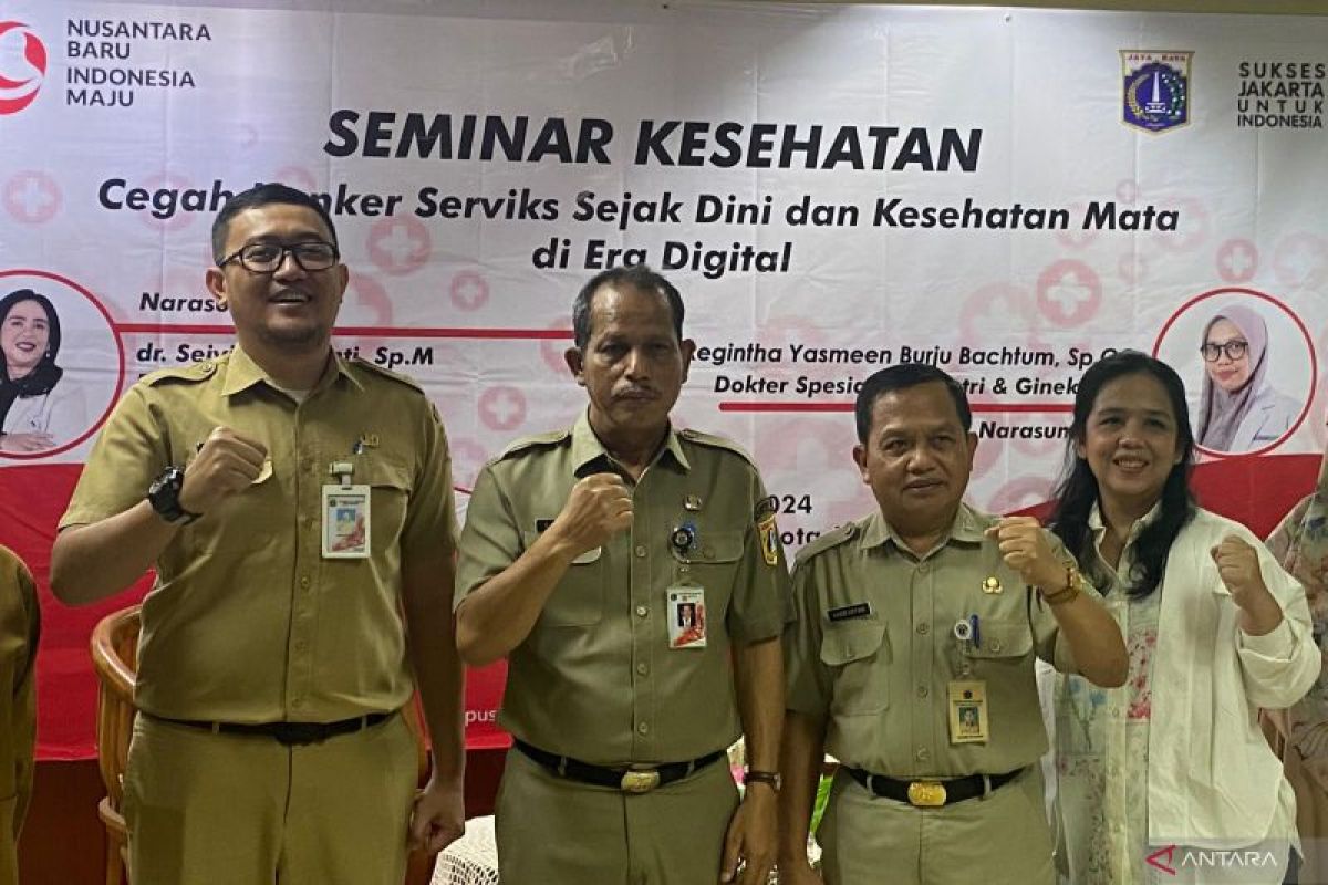 ASN diajak peduli kanker serviks dan kesehatan mata sejak dini