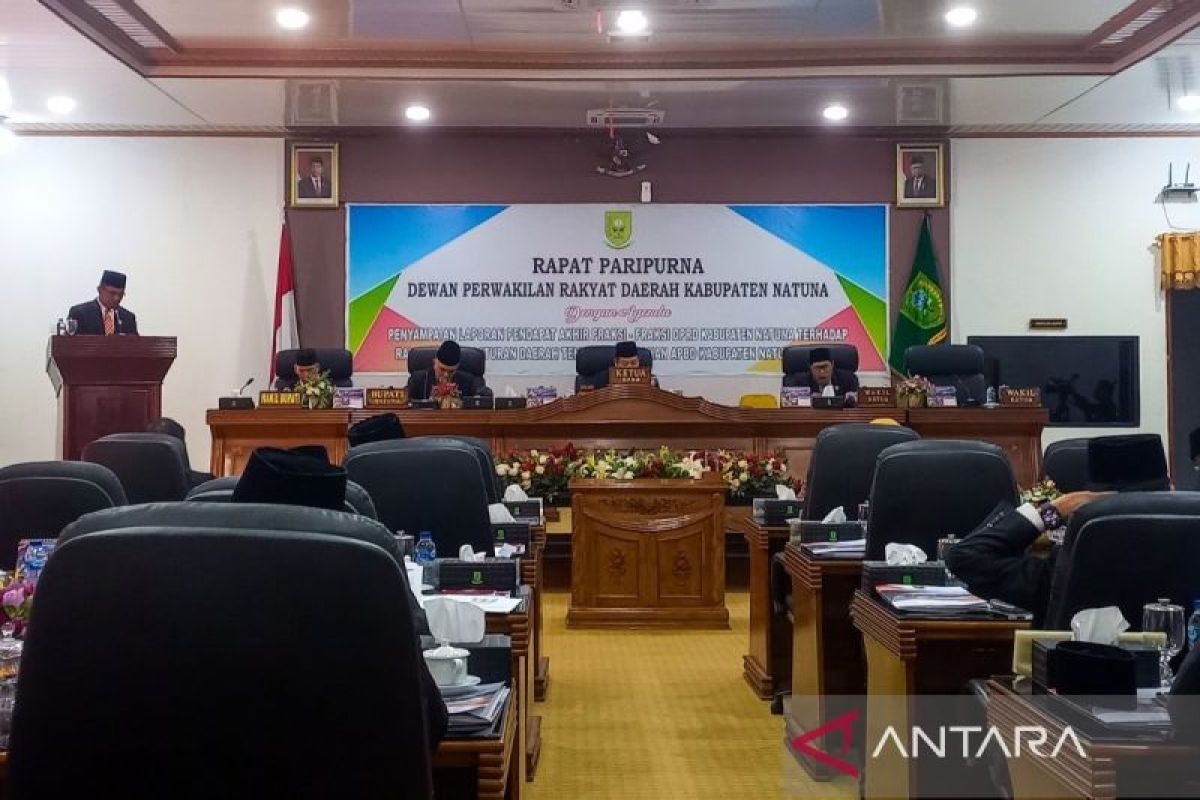 DPRD Natuna setujui APBDP sebesar Rp1,3 triliun