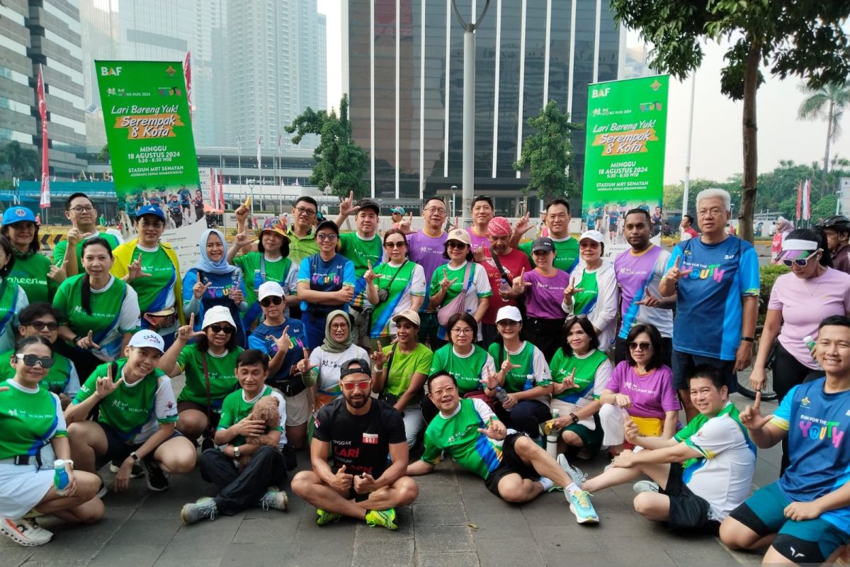 BAF Lions Run gelar virtual run di delapan kota