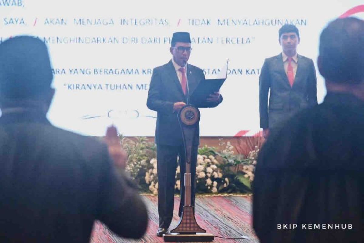 Menhub lantik Subagiyo sebagai Kepala BPSDMP