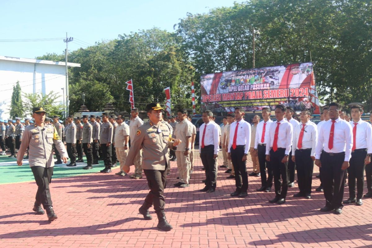 Polres Sumenep siapkan 505 personel amankan Pilkada Serentak 2024