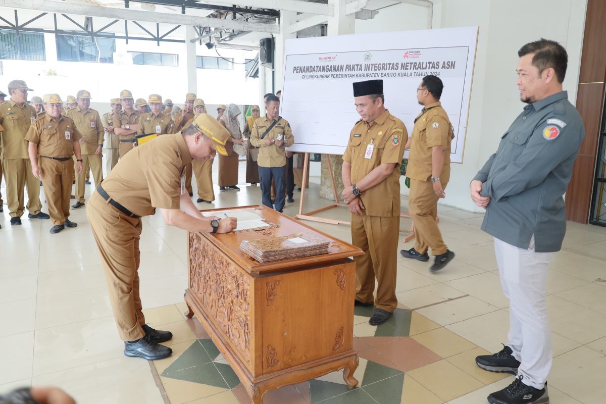 Pj Bupati Batola ingatkan ASN tidak dukung calon kepala daerah