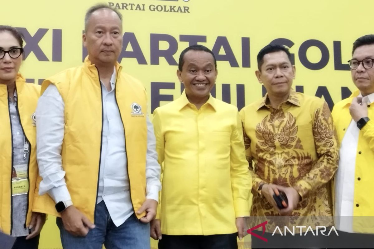 Partai Golkar terima pendaftaran Bahlil Lahadalia sebagai calon ketum