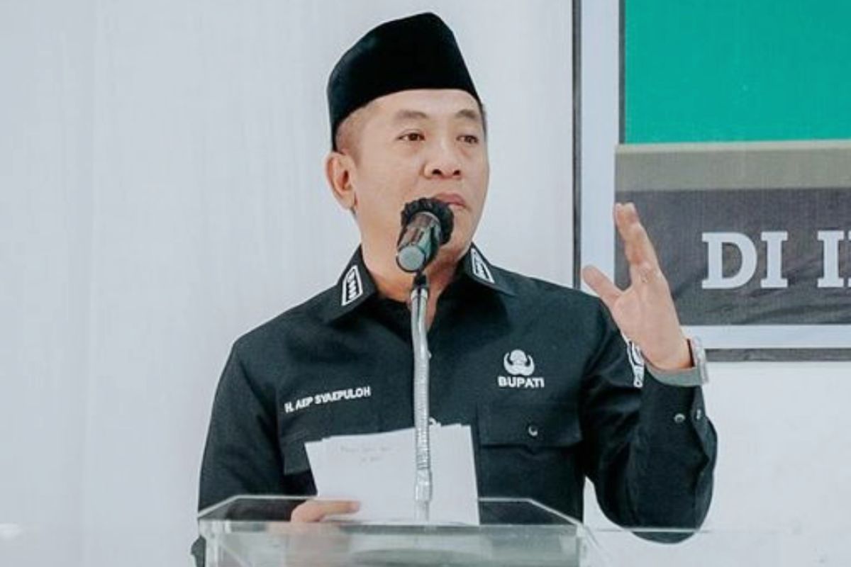 Kandidat petahana serahkan calon wakil ke koalisi di Pilkada Karawang