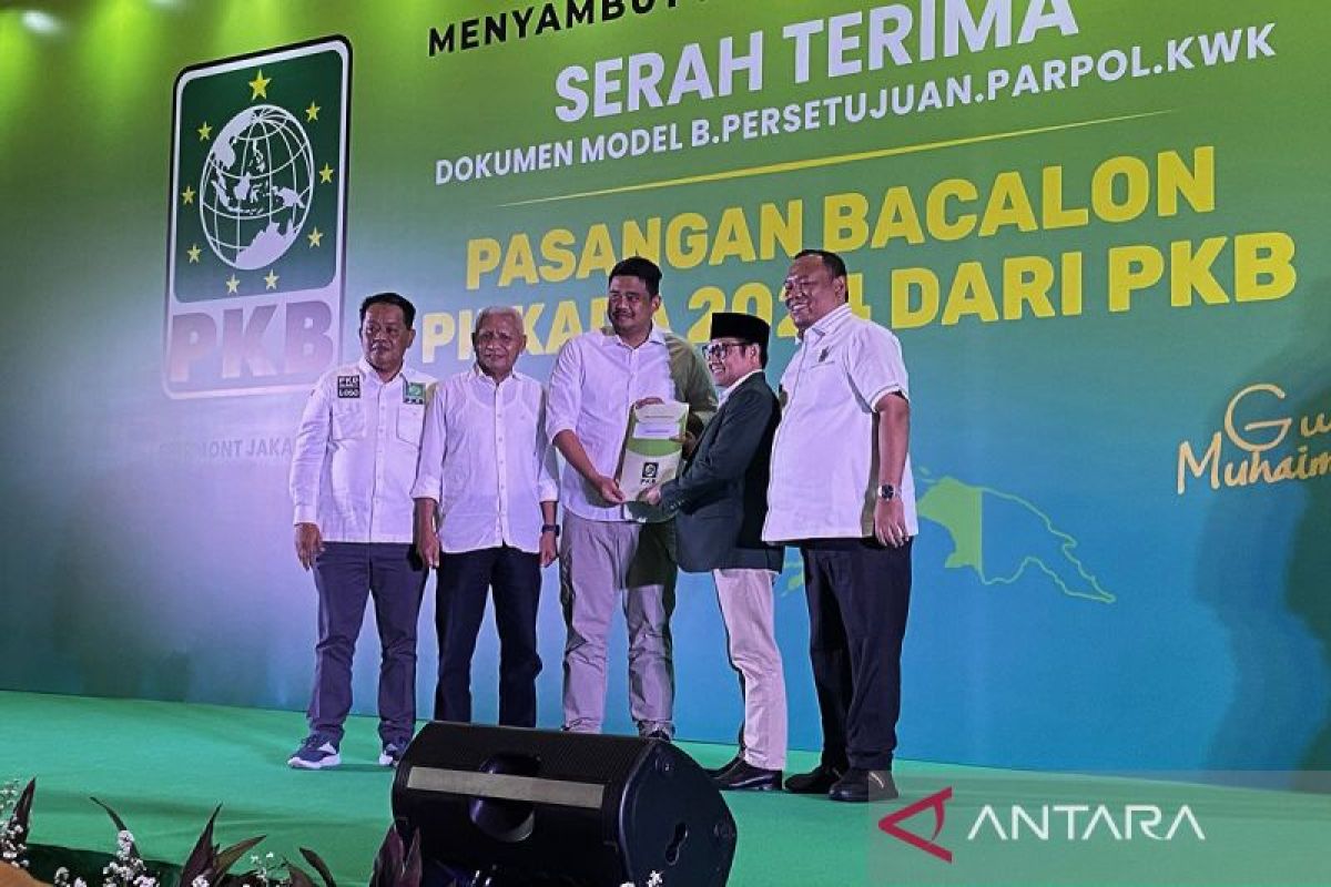 PKB resmi usung Bobby Nasution di Pilkada Sumatera Utara 2024