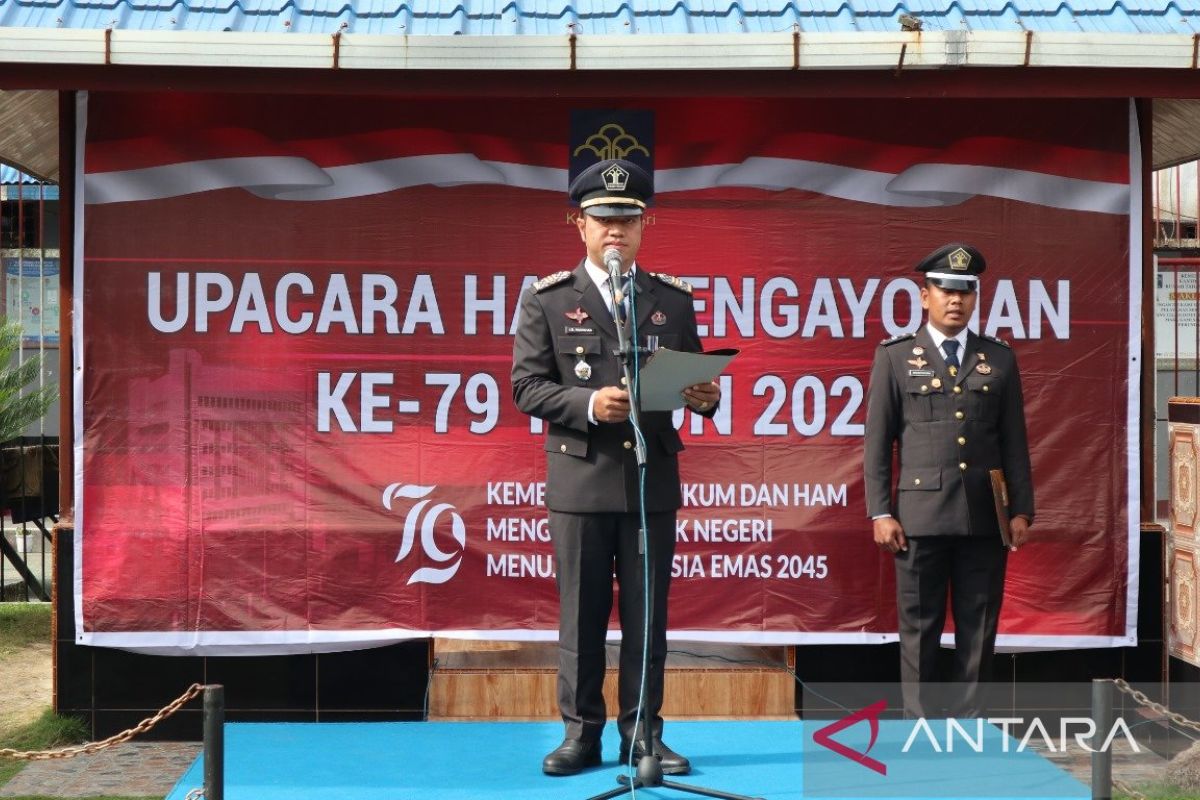 Rutan Tarutung gelar upacara puncak hari pengayoman ke-79