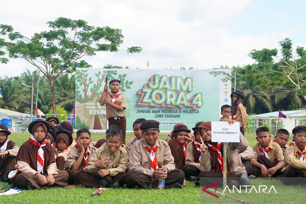 Ratusan pelajar CLC ikut Jambore Anak Indonesia se-Malaysia di Sarawak