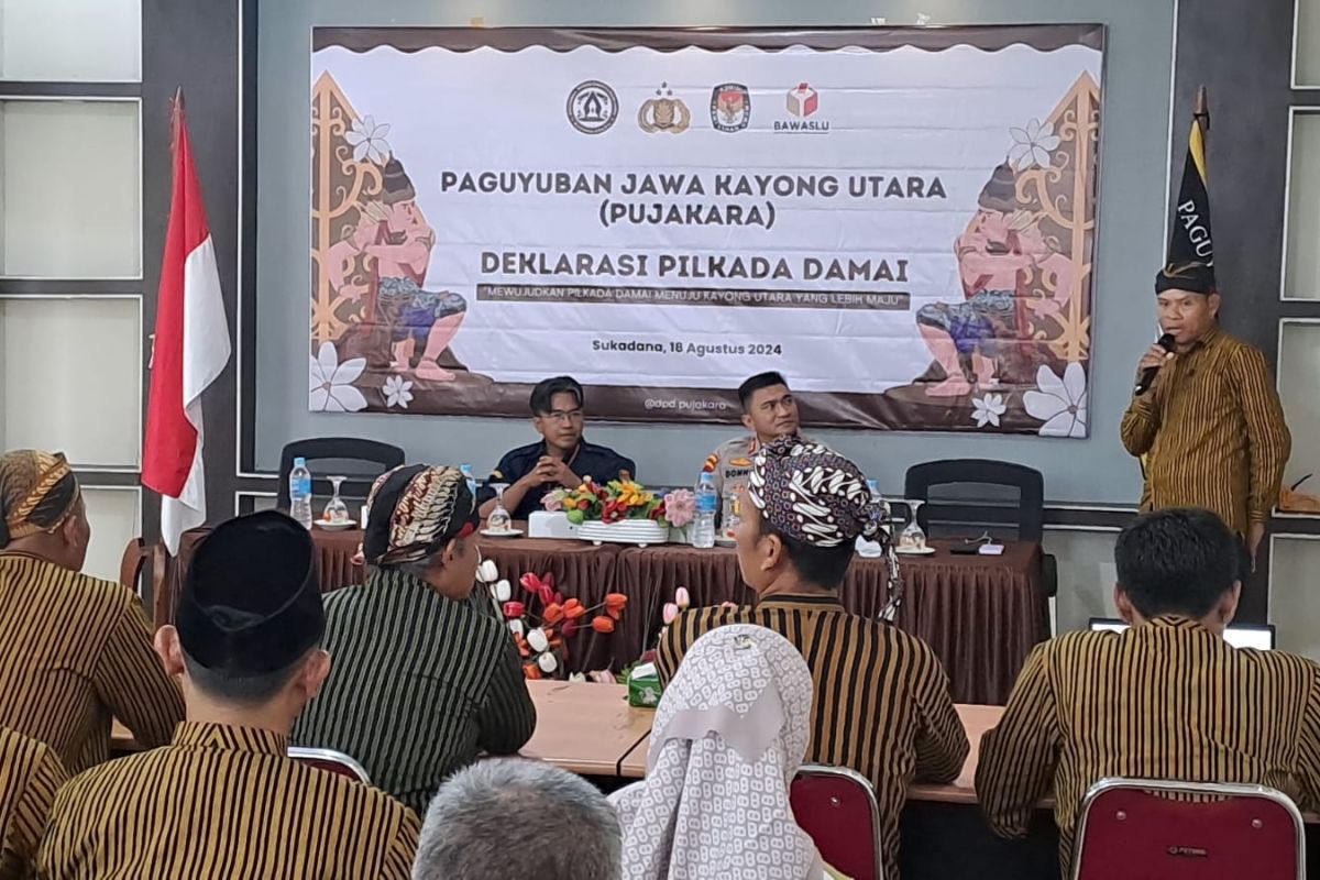 Paguyuban Jawa Kayong  Utara siap sukseskan pilkada