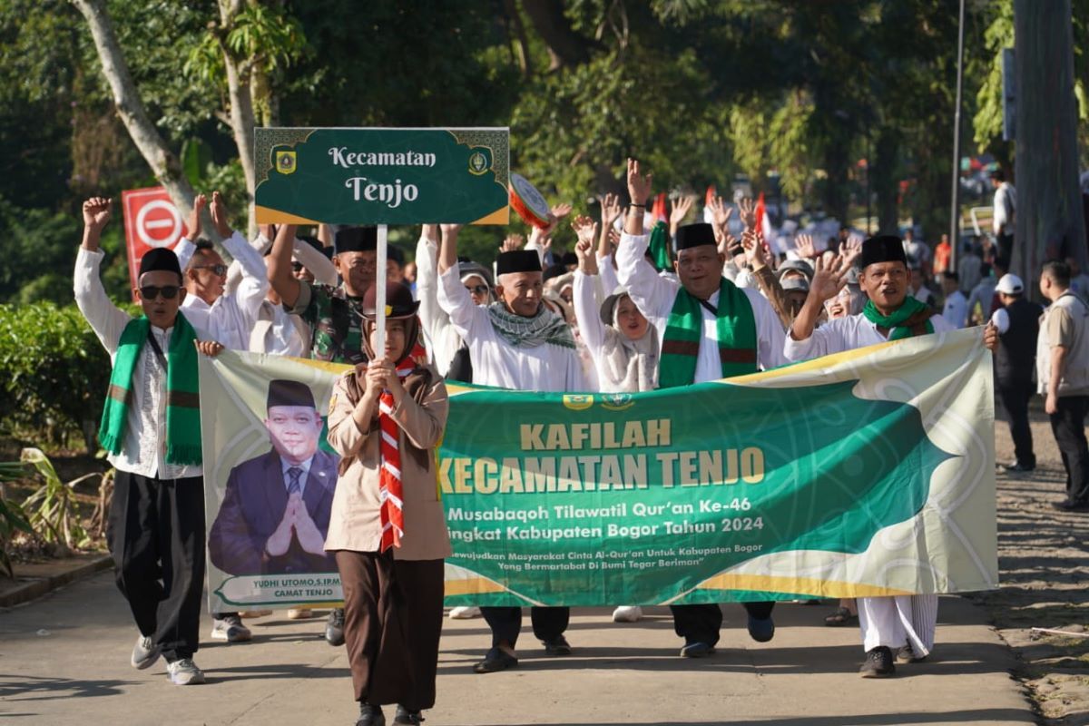 Pawai Ta'aruf ramaikan pembukaan MTQ ke-46 Kabupaten Bogor