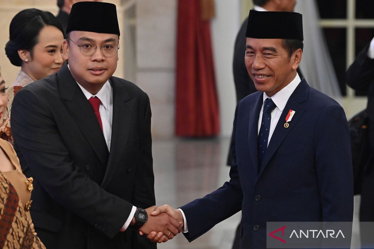 Presiden lantik Angga Raka Prabowo jadi Wamenkominfo