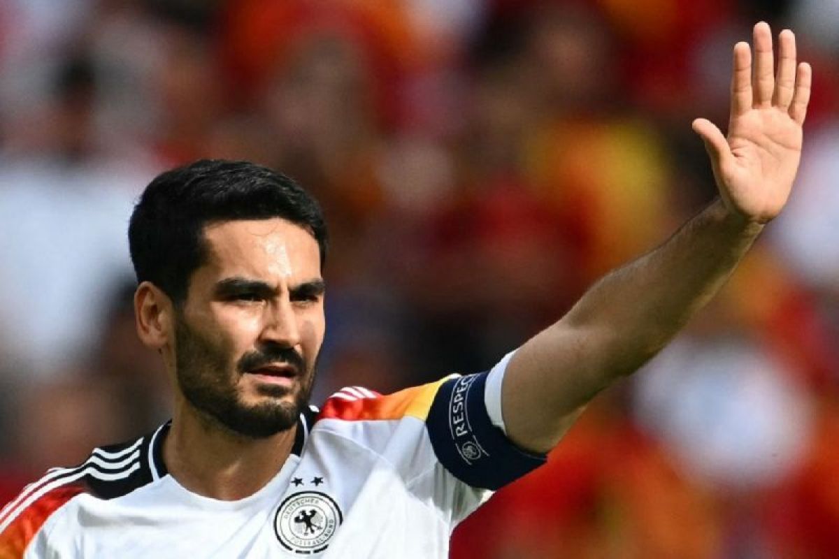 Ilkay Gundogan  gantung sepatu dari timnas Jerman