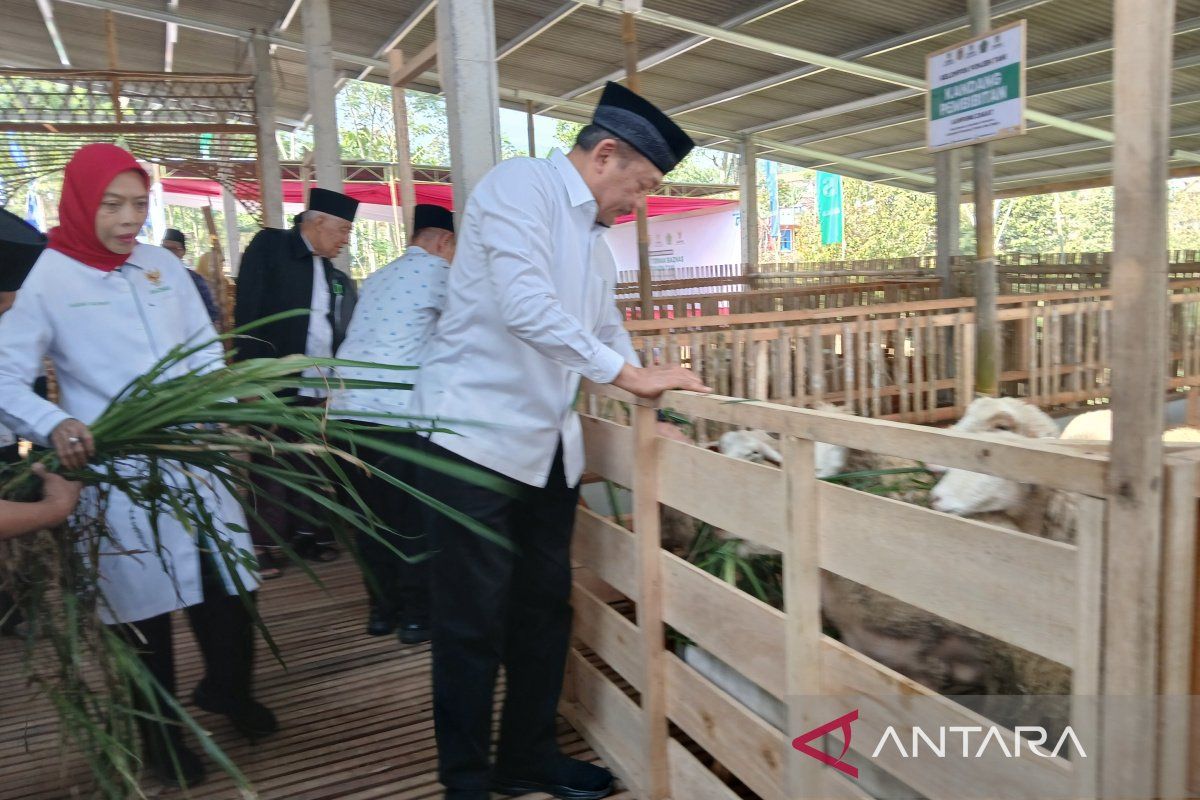 Baznas RI resmikan balai  ternak di Wonosobo