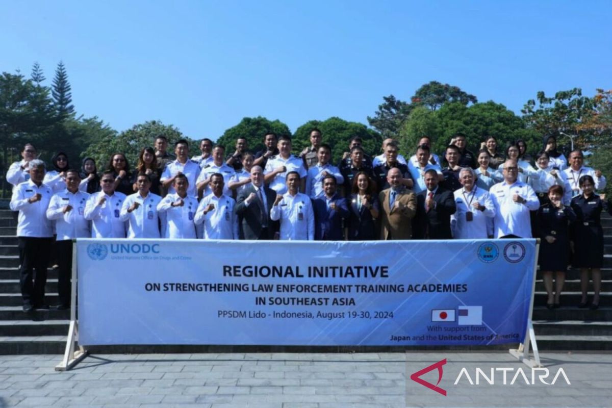 Indonesia, UNODC strengthen regional law enforcement trainers