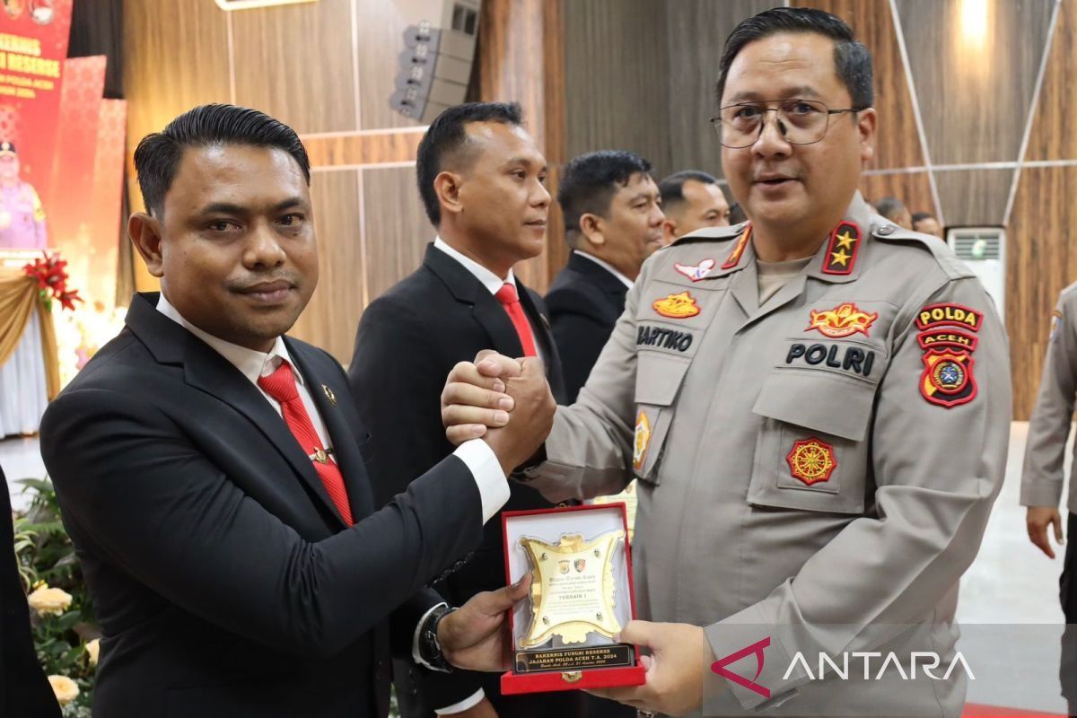 Polres Aceh Barat raih penghargaan pengungkapan penyelundupan manusia