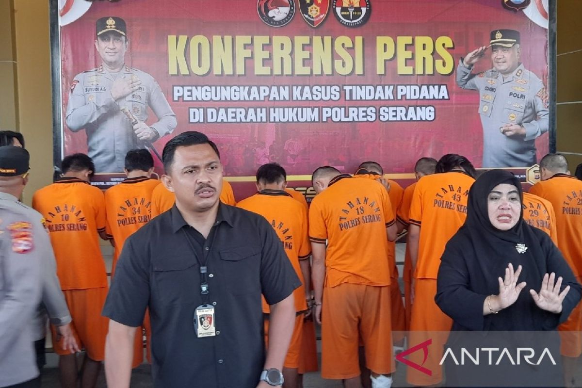 Polres Serang tangkap enam pelaku pencurian hewan ternak