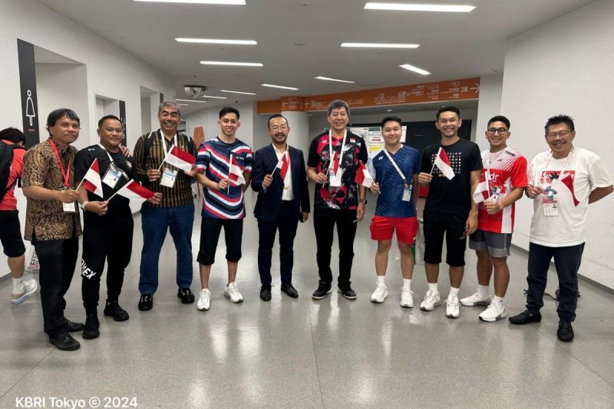 Dukung tim RI di Japan Open, Dubes: Olahraga bagian dari diplomasi