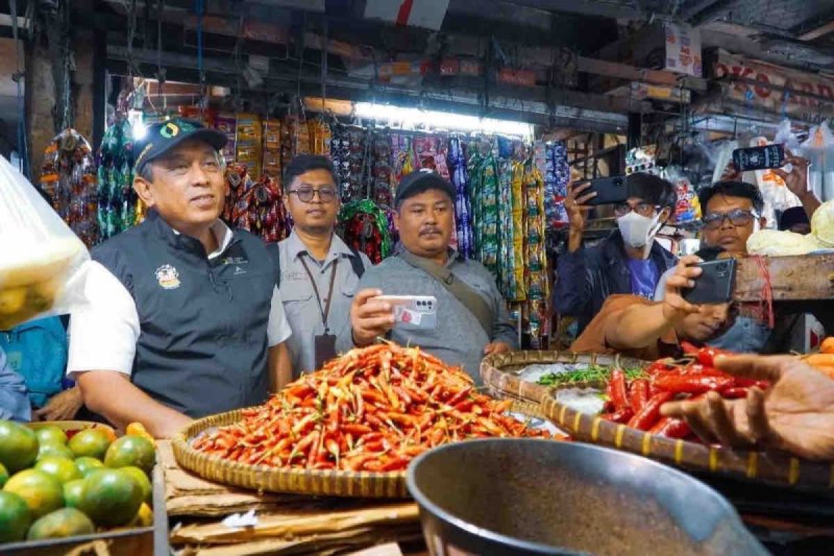 Harga pangan Rabu: Cabai rawit merah turun jadi Rp58.460 per kg