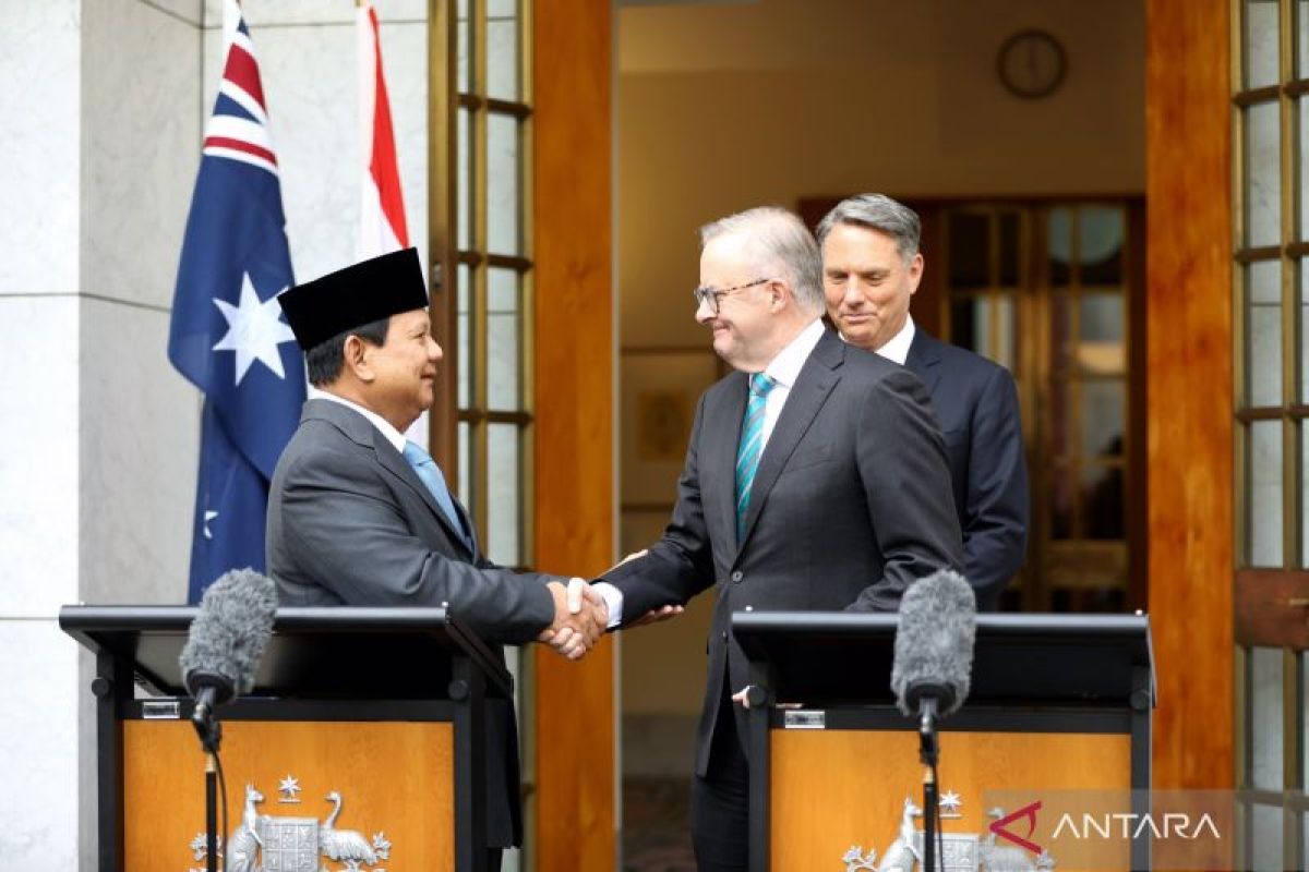 Menhan Prabowo dan PM Australia umumkan rampungnya perundingan DCA