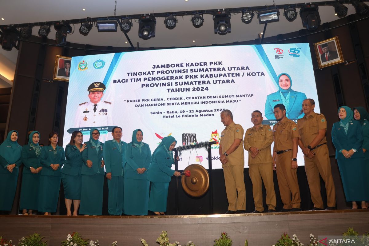 PKK Tapsel ikuti berbagai lomba di ajang jambore kader PKK Sumut 2024