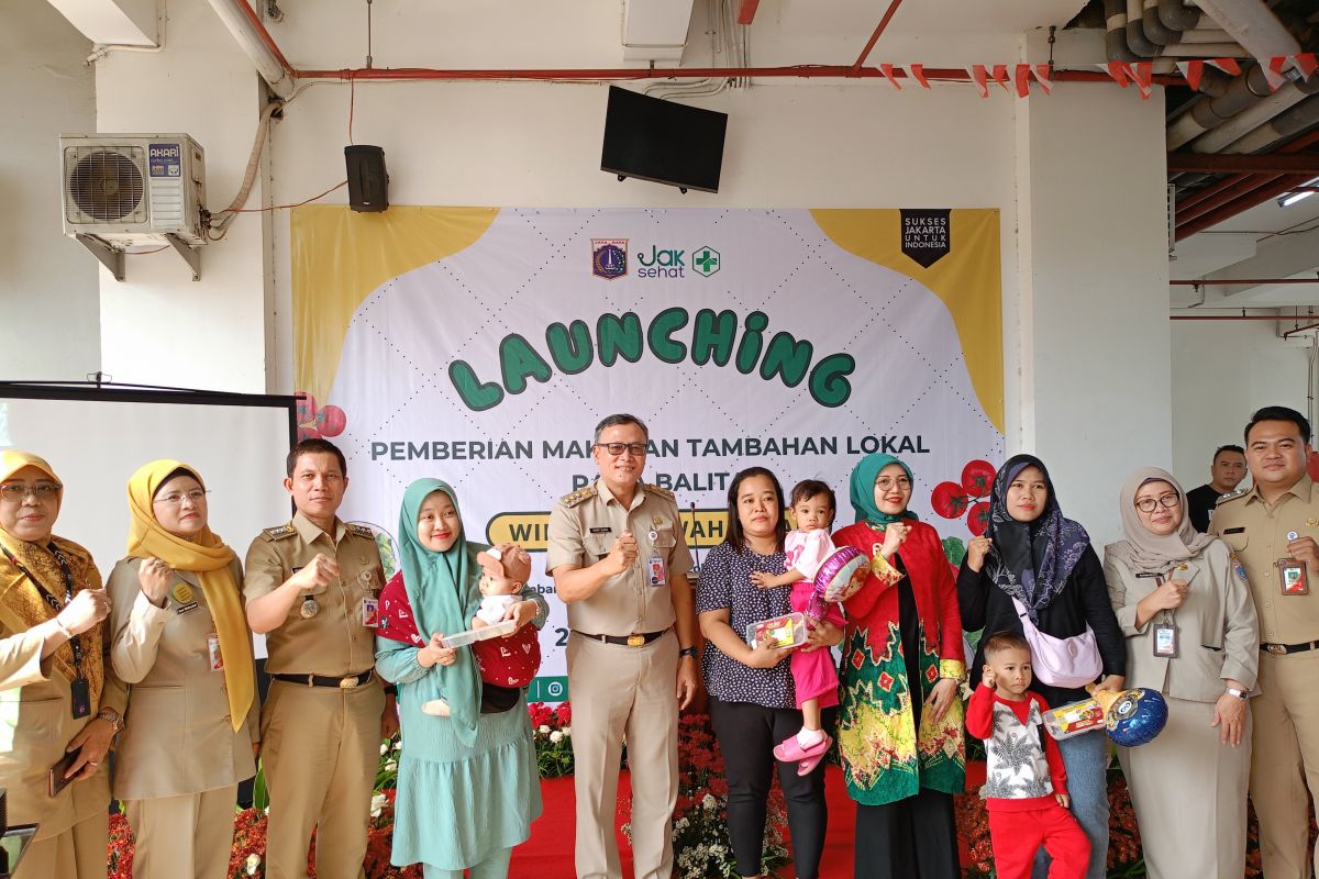 Jakpus luncurkan program PMT di Kecamatan Sawah Besar