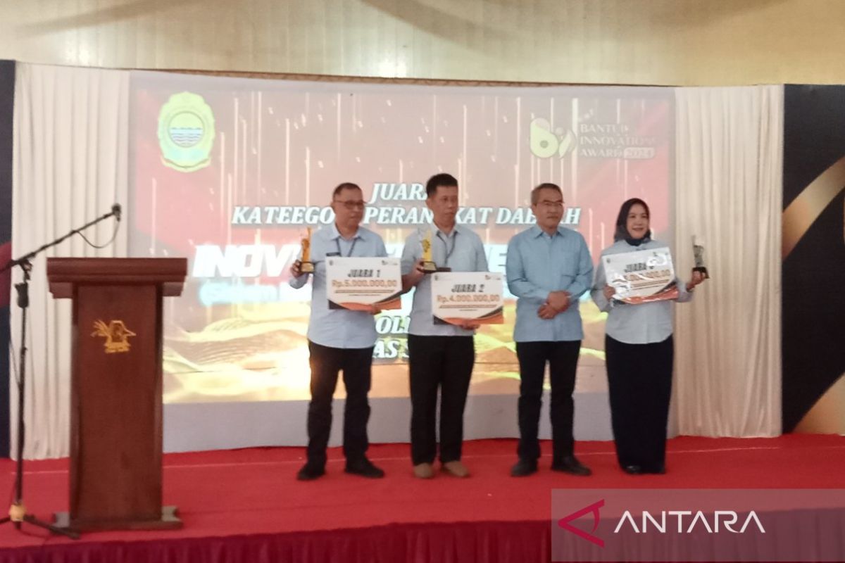 Bantul Innovation Award mendorong OPD ciptakan inovasi pelayanan publik