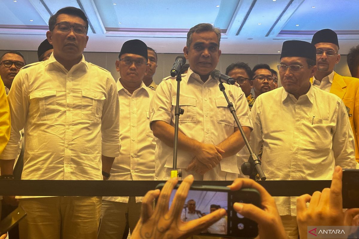 Gerindra: Ridwan Kamil-Suswono hadir usai Prabowo dengar harapan warga