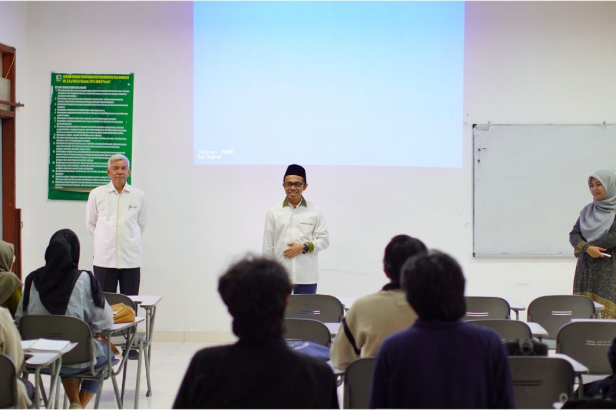 Kuliah perdana semester ganjil UNAND, Rektor pantau langsung