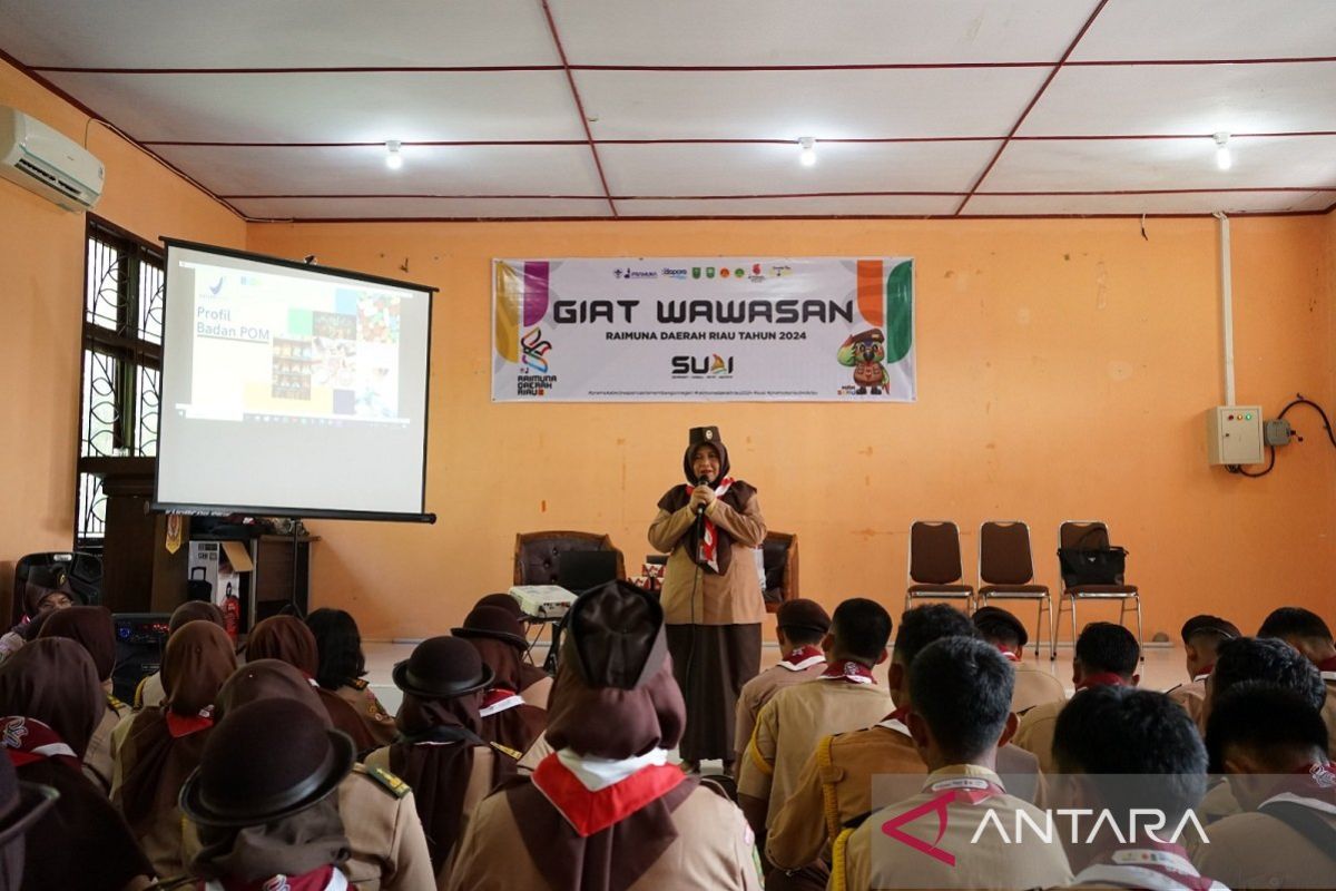 BBPOM di Pekanbaru sosialisasikan keamanan pangan dan stunting di Raimuna Riau