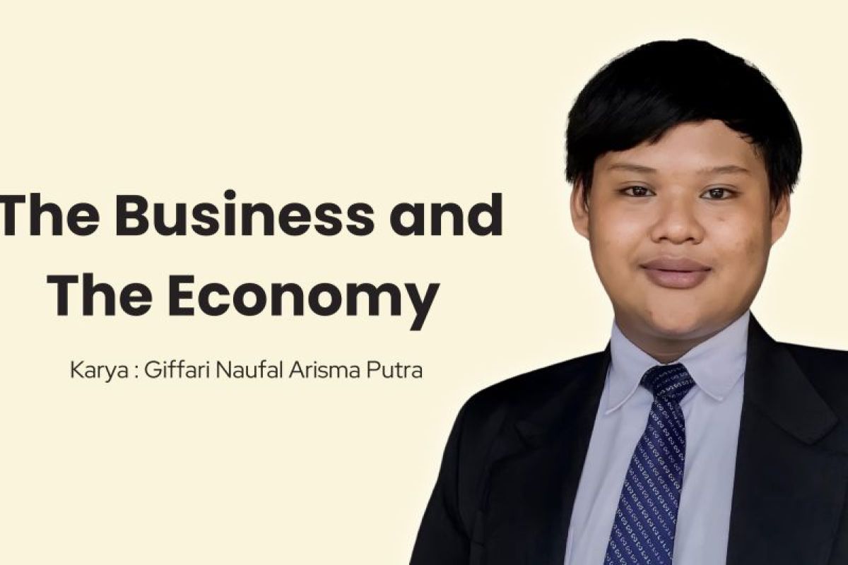 Buku "The Business and The Economy" karya Giffari Naufal Arisma Putra siap dirilis