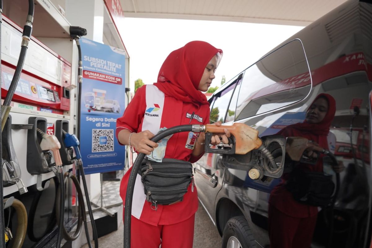 Pertamina terapkan QR Code untuk penyaluran BBM jenis Pertalite