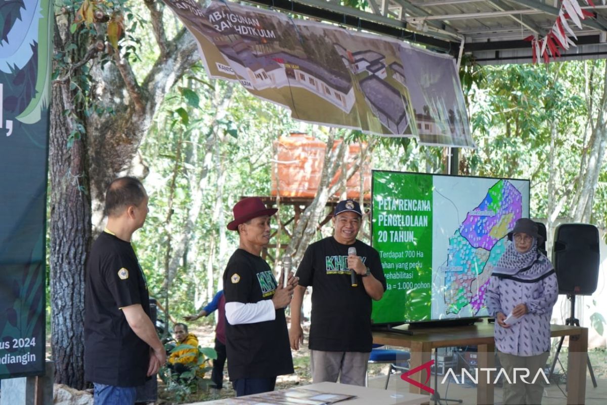 Rektor ULM targetkan penanaman satu juta pohon di kawasan KHDTK