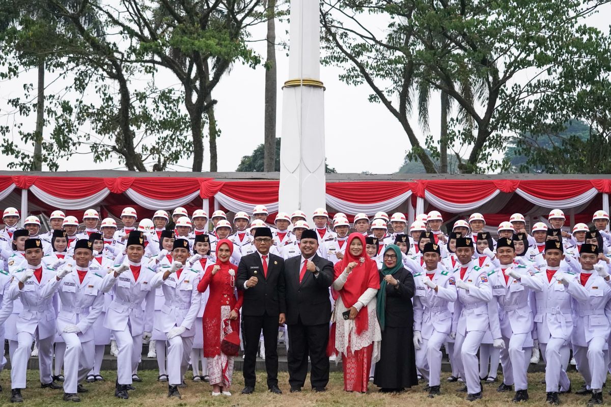 Atang Trisnanto apresiasi Paskibra Kota Bogor