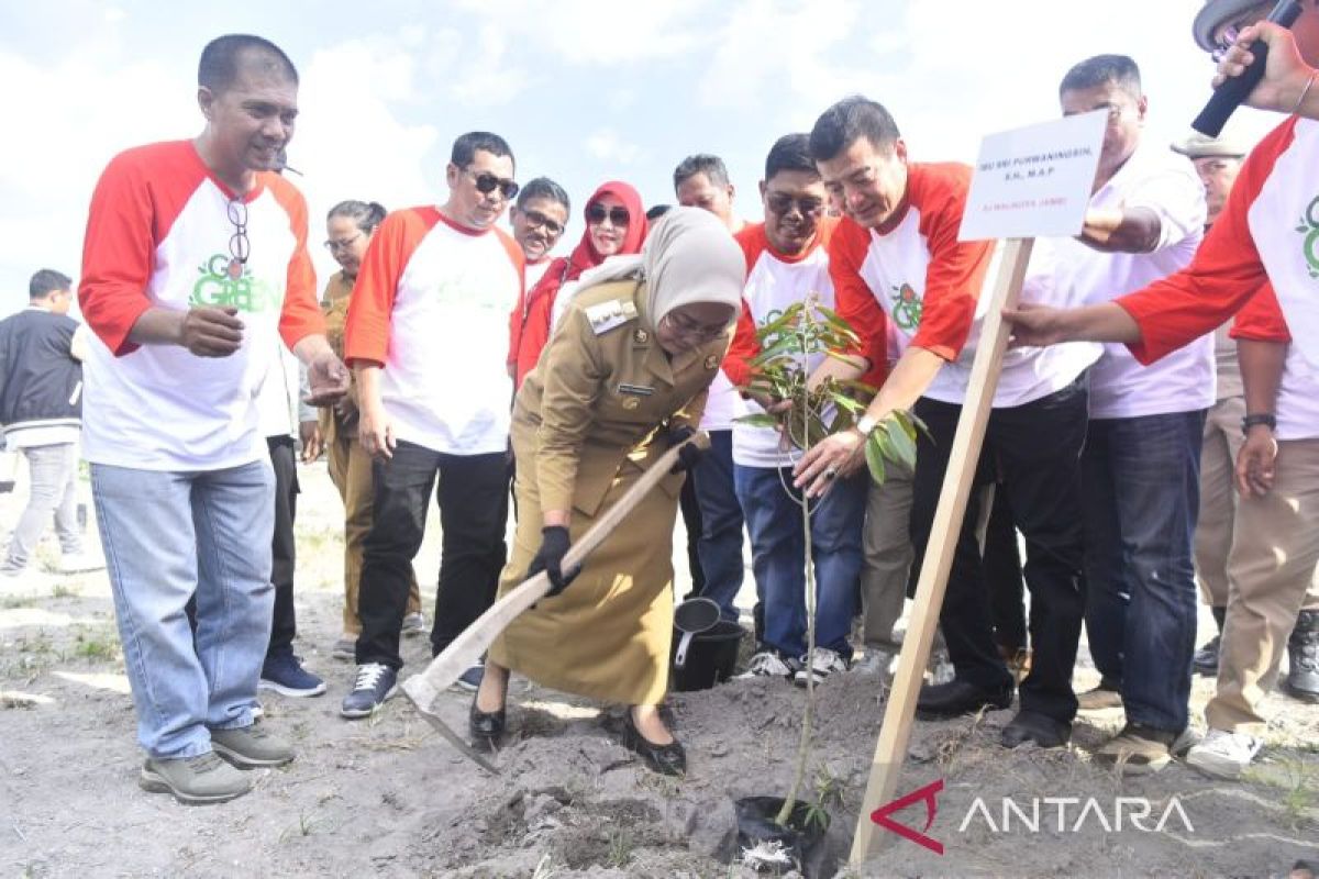 Pemkot Jambi minta pengusaha terlibat dalam penghijauan lingkungan