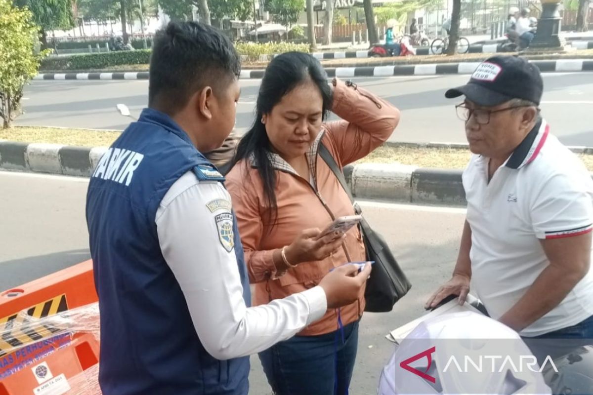 Dishub Bogor sukses lakukan uji coba program bayar parkir non-tunai