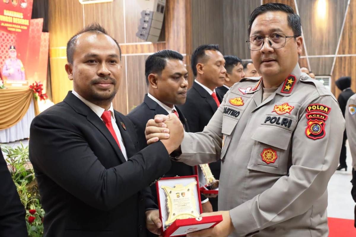 Polres Nagan Raya raih penghargaan pembuktian pidana melalui metode ilmu pengetahuan