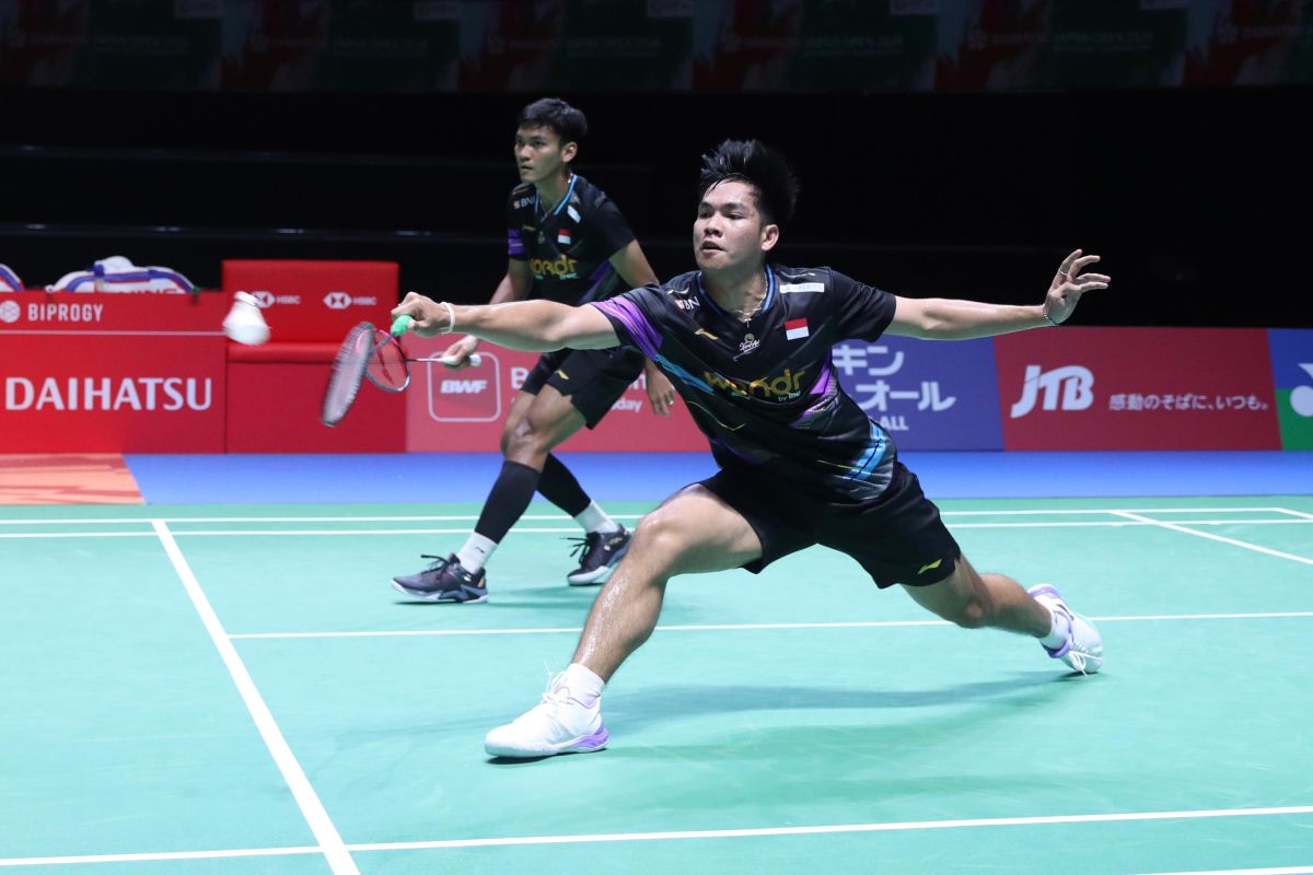 Fikri/Daniel debut dengan manis di babak pertama Japan Open