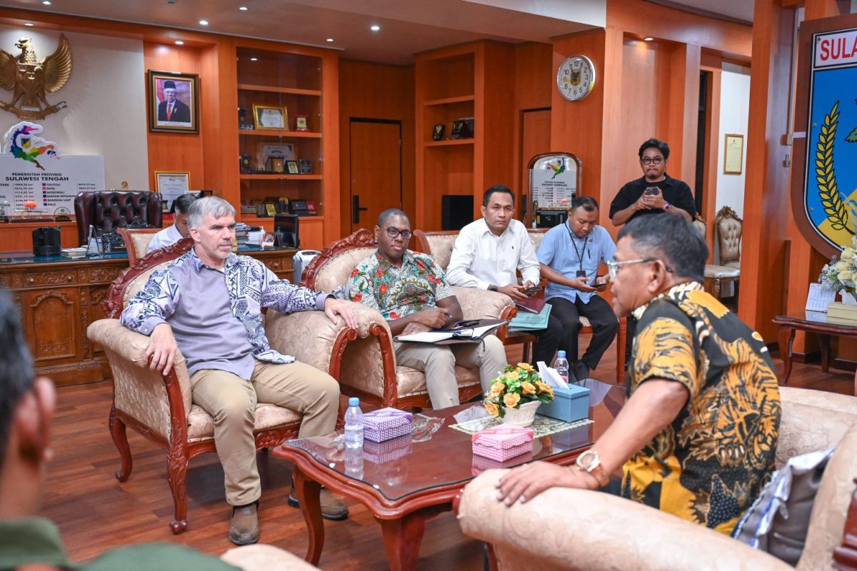 Konjen AS bertemu Gubernur Sulteng jajaki peluang kerja sama