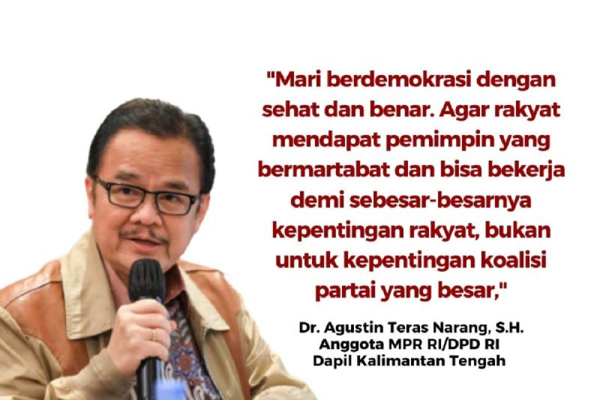 Keputusan MK terkait Pilkada selamatkan demokrasi Indonesia, kata Teras Narang