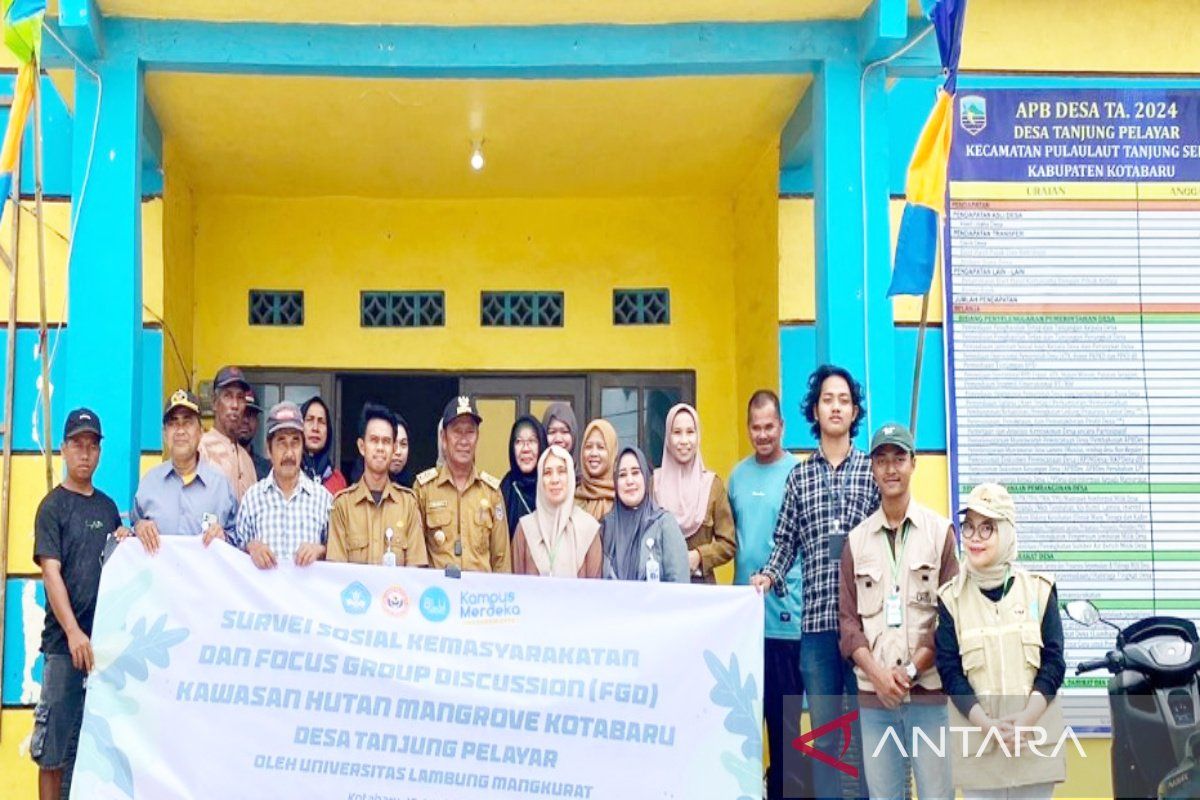 ULM identifikasi potensi desa sekitar lahan mangrove Kotabaru