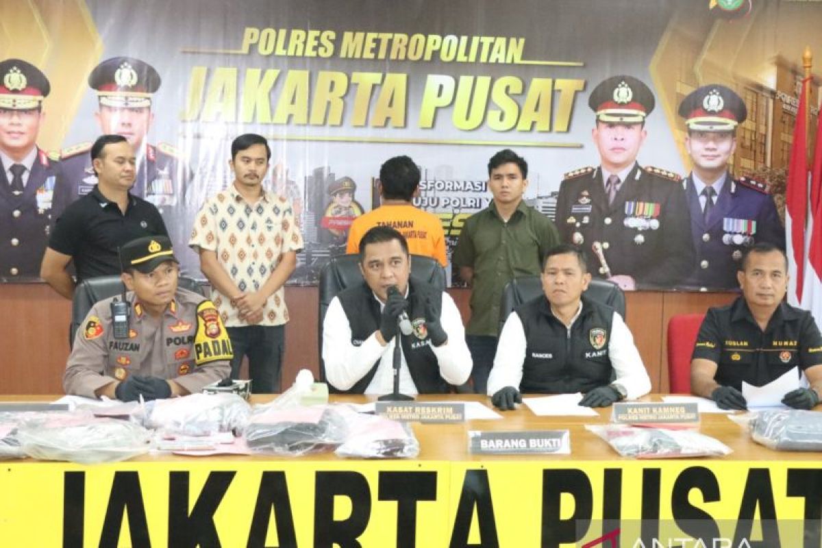 Polisi tangkap pencuri brankas berisi emas di rumah kosong Kemayoran