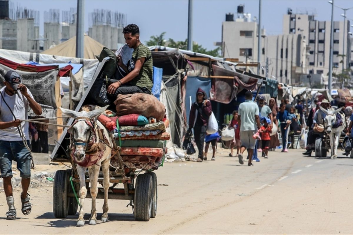 Ribuan warga Palestina mengungsi lagi saat Israel perintahkan evakuasi