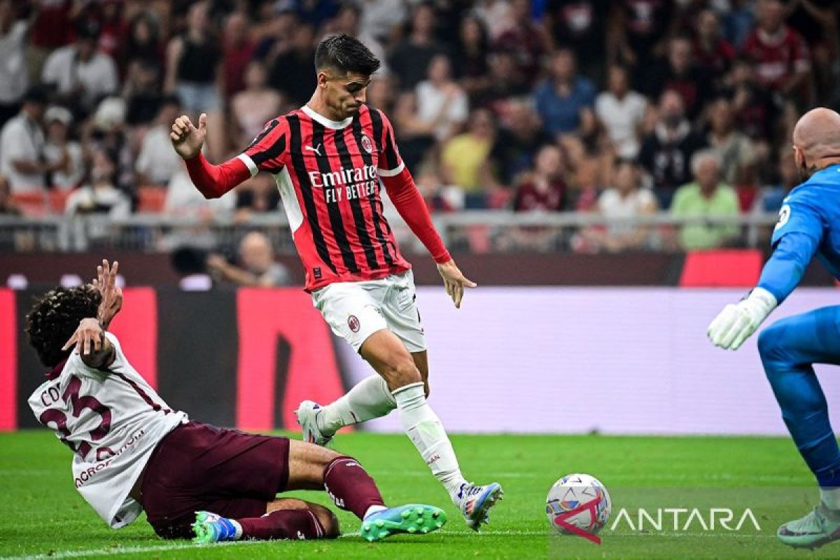 Tren kemenangan AC Milan berlanjut, kini kalahkan Lecce 3-0