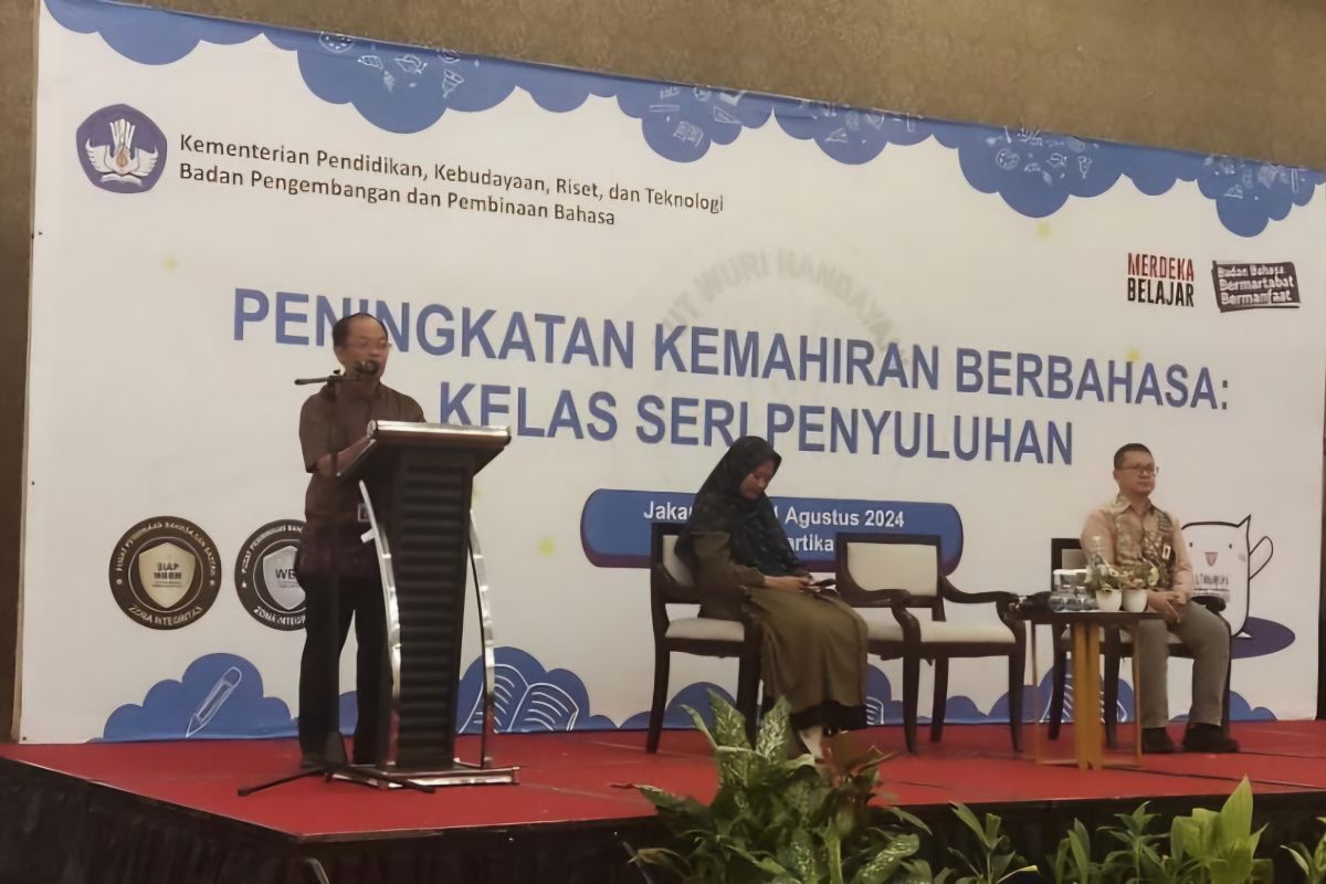 Badan Bahasa perkuat kemahiran berbahasa Indonesia lewat penyuluhan