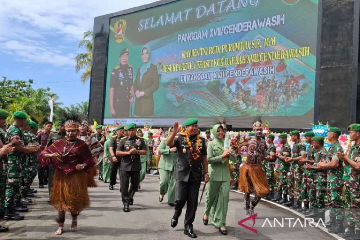 Mayjen Rudi Puruwito jabat Pangdam XVII/Cenderawasih