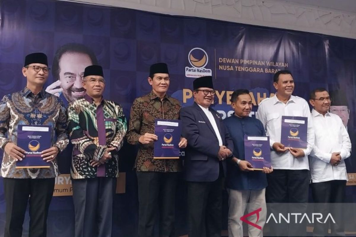 NasDem serahkan B1KWK untuk calon kepala daerah di pilkada NTB