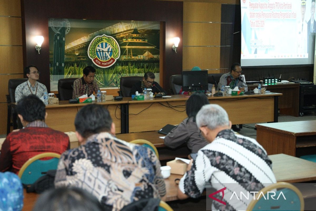 TPID Kota Pontianak susun peta jalan pengendalian inflasi 2024-2029